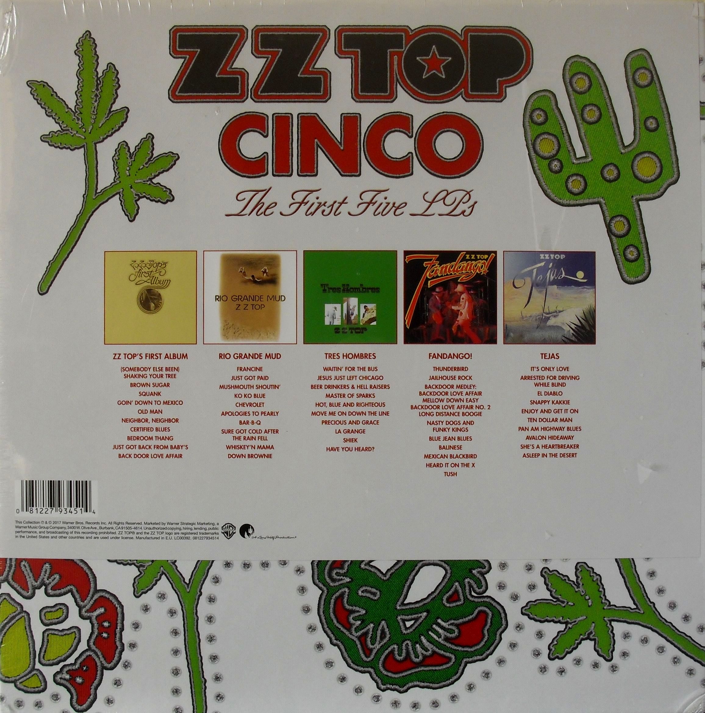 ZZ Top  ZZ Tops First Album : LP Box ak  eu